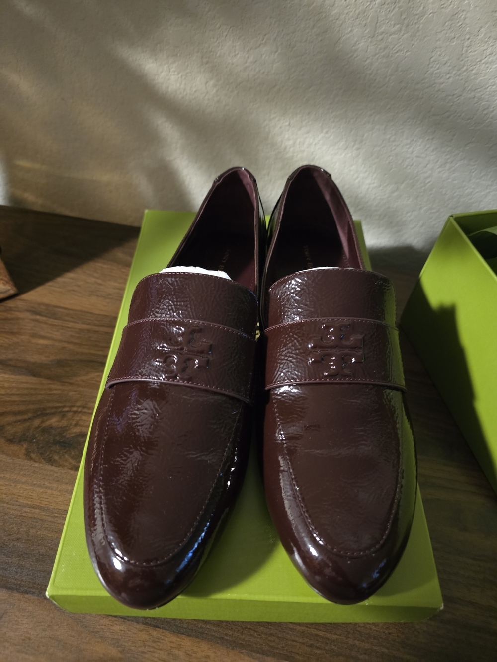 Tory Burch Women Mini Everly Patent Leather Loafer Size 10 – New $329